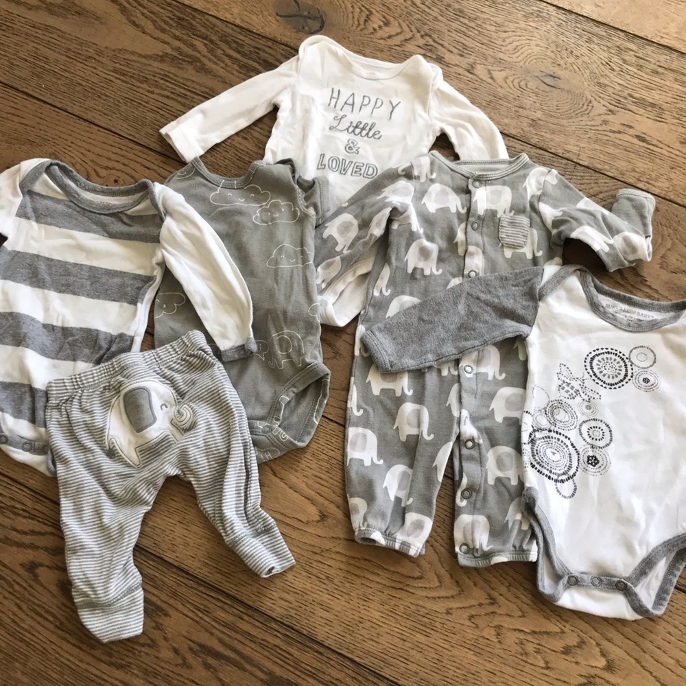 Newborn to 3 months bundle Burt’s Bees & Carter’s